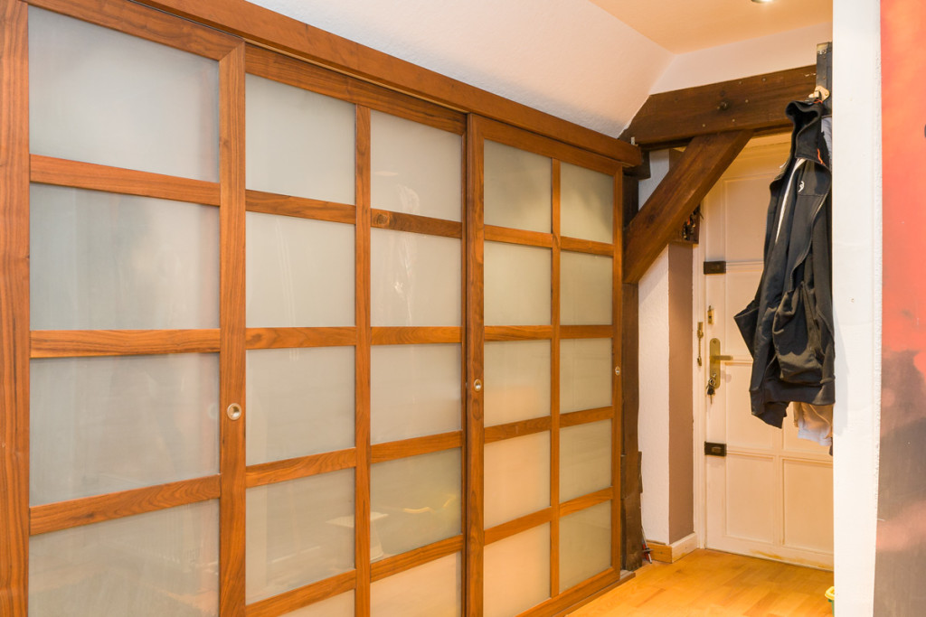 Trennwandsystem mit Glas von Inlignum Möbel