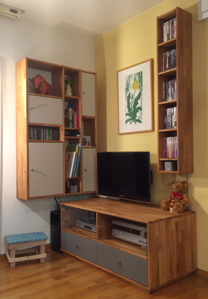 Wohnzimmer Kombination von Inlignum Möbel